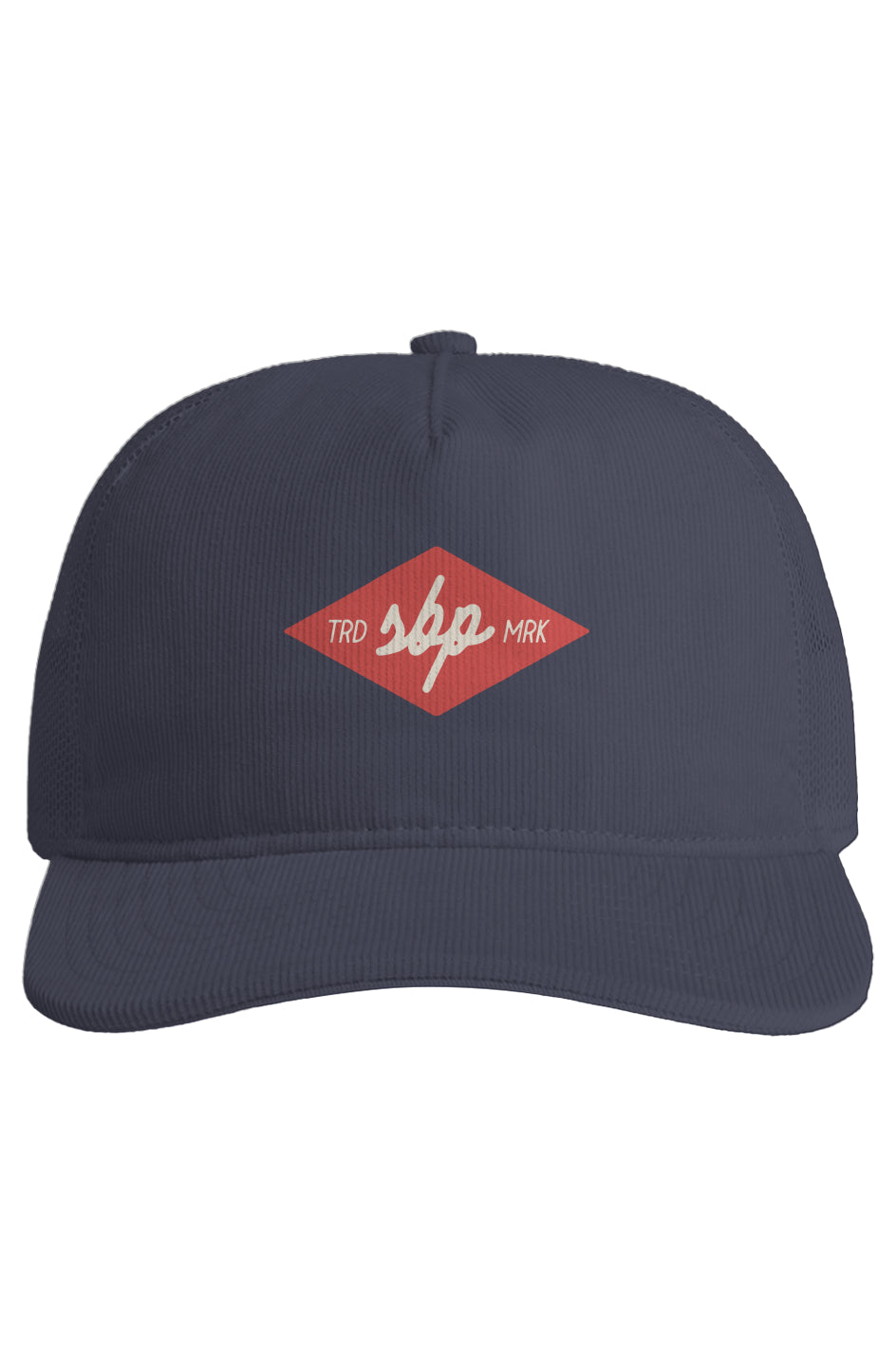 Diamond Corduroy Mesh Hat